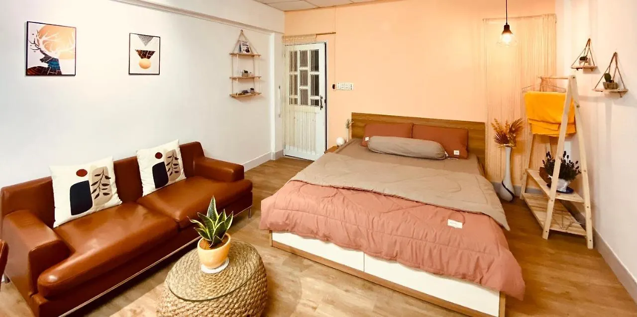 Lagom Studio 18: Tranquil Haven Near Independence Palace Ho Chi Minh City Apartment